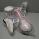 allobebe Baby Balance Bike, Cute Toddler Bikes 12-36 Months Gifts for 1 Year Old Girl Bike to Train Baby from Standing to Running with Adjustable Seat Silent & Soft 3 Wheels (Pink)