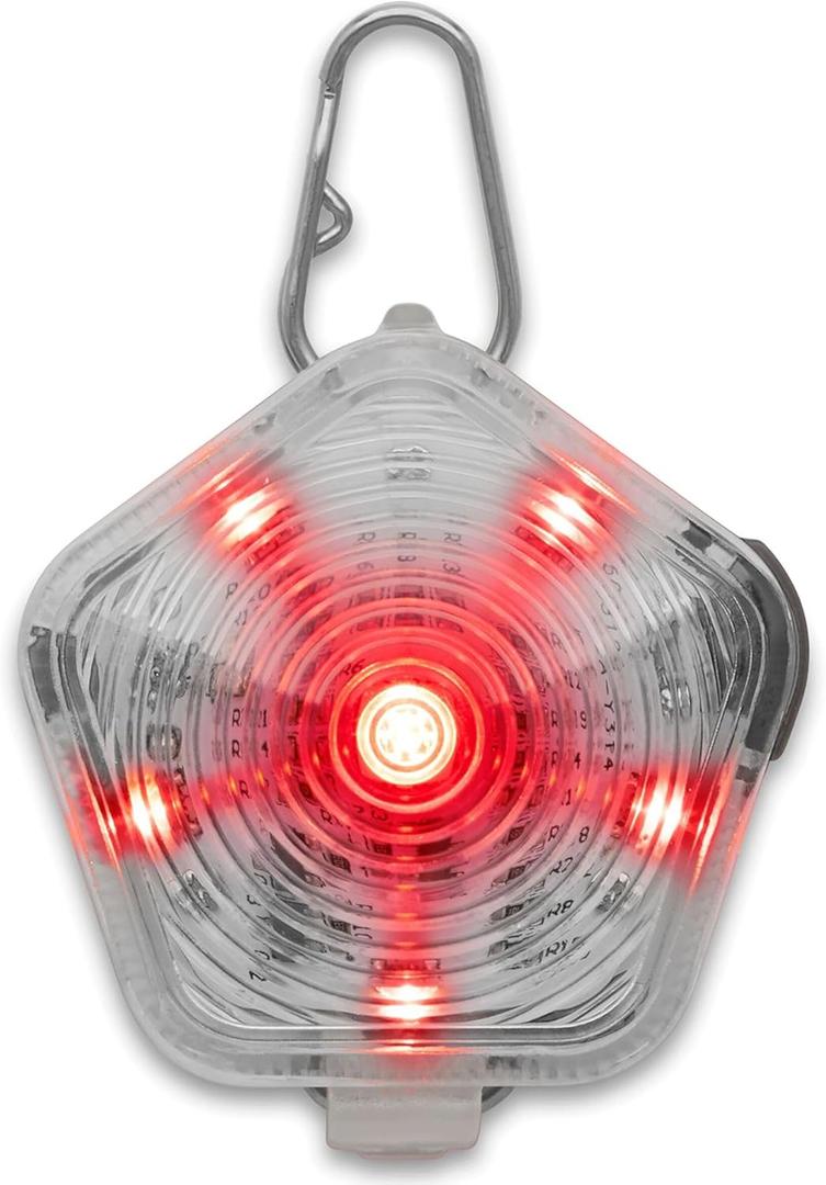 Ruffwear, Beacon Safety Light for Dogs, Clear Lake