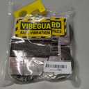 Anti Vibration Pads for Washing Machine featuring 3D TrianGrip & FREE Level Tool - Larger Opening Fits All Washer Feet - Stops Moving, Walking - Prevents Noise, Vibration Transfer - VIBEGUARD 4 Pack