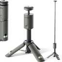 Outask Camping Light Telescopic, Collapsible Magnetic Camping Lantern with 12000mAh Battery, Telescoping IPX6/IPX7 Waterproof Flashlights, Camping Lamp for Emergency, Camping, Hiking (Military Green)