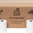 2 5/16" x 400' Gas Station Thermal Receipt Paper Rolls (24 Rolls) - Pay At Pump. Compatible with Dresser Wayne, Gilbarco, VeriFone Ruby, Speedpass, Vista and Other POS Systems.