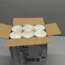 [300 Pack] 5 oz Mini Paper Cups, Small Mouthwash 5 OZ, Disposable Bathroom Cups, Paper Coffee Cups 5 Ounce for Bathroom, Supermarket, Birthday Party, Travel, Events, Picnic, BBQ (Paisley) (Gray)