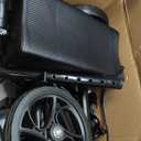 Knee Scooter Steerable Knee Walker Deluxe Medical Scooter for Foot Injuries Adult Compact Crutches Black