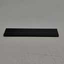 136in Corner Cable Concealer - One-Cord Corner Duct, Paintable Cord Cover, Cable Management Channel for Wall & Floor - 8 X L 17in, Black