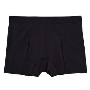 Thinx Ultra-Soft Period Underwear, Overnight Boy-Shorts Leakproof, Holds Up to 12 Regular Tampons*, Period Underwear for Women, Reusable & Controls Odor, Black, XS