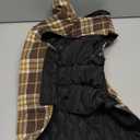 Kuoser Warm Dog Coat, Waterproof Dog Jacket for Extra Large Dogs, Adjustable Durable XXL Doggie Winter Coat Reversible Puppy Cold Weather, New Brown XXL (2X-Large (Pack of 1))