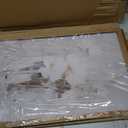 2pcs Framed Neutral Beige Floral Wall Art White Cream Flower Canvas 16x24in