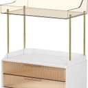 2-Tier,2-Drawer Counter Organizer-Maximize Bathroom and Vanity Space, Keep Your Skincare, Makeup,and Toiletries Neatly Organized with Durable,Easy-to-Clean Design
