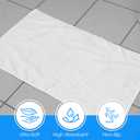 US Office Elements Set of 2 Cotton Bath Mats  20"x33" Absorbent and Soft Bath Rug Towels for Floor, 100% Cotton, Machine Washable, Quick-Dry Mat Set