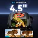 4K Night Vision Goggles for Adults: 4.5" IPS Screen Binoculars with 10X Zoom - Gifts for Men Dad Husband Boy Friend - 2624FT Digital Infrared Binocular for Camping Wildlife - Tech Gadgets Telescope