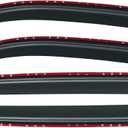 in-Channel Window Visors Rain Guards Shield for 2006-2011 Chevy HHR, Window Vent Wind Deflectors Visors Shades for 06-11 HHR