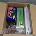 5 in 1 Super Casino Game Set: Blackjack/Texas Hold'em/Roulette/Craps/Poker Kit, 10" Wooden Roulette Wheel, Carrying Case with 360 Plastic Chips, 6 Deck Shuffler, 2 Double-Sided Rubber Mat And More