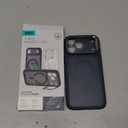 ESR for iPhone 17 Pro Max Case with Stash Stand, Camera Control Cover Compatible with MagSafe, Military-Grade Drop Protection Magnetic Phone Case, Scratch-Resistant Back Cover,Frosted Blue