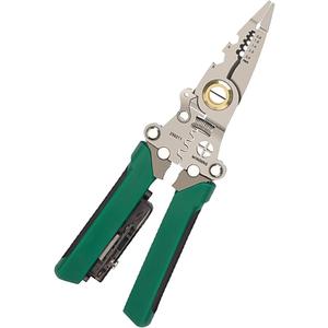 Double Function Wire Strippers and Voltages Tester Tool Stainless Steel Build for Technicians and Repair Tasks