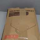 Heated Blanket Electric Blanket Queen Size 84''x90'' with 10 Heating Levels, 1-12 Hour Auto Shut Off, Machine Washable, Dual Controller Soft Warming Blanket for Couch, Bed, Office - Dark Grey