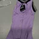 Small Dog Purple Onesie Purple Size S