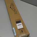 No Drill Cellular Shades for Indoor Windows, Thermal Insulating & Noise Reducing Honeycomb Blinds, Free Stop Cordless Blackout Shades, Black, 26 1/2" W x 64" H