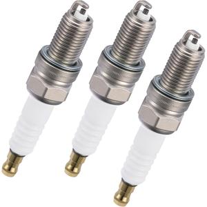 BDFHYK 4339 Spark Plugs Compatible with Can-Am Compatible with KTM for Husaberg for BMW Universal Motorcycle Spark Plugs Replacement for DCPR8E Set of 3