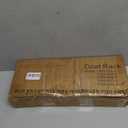 Haddockway Wooden Coat Rack Stand with 8 Hooks New Zealand Pine 3 Adjustable Coat Standing Tree Easy Assembly for Coats, Hats, Scarves and Handbags for Entryway, Hallway, Bedroom, Office, white (1 PC)