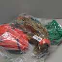 Jetec 6 Pcs 24'' Giant Christmas Inflatable Jingle Bells Large Jingle Bell Ball Fun Christmas Decor Xmas Balloon Outdoor Ornament for Garden Yard Patio Holiday Decor