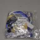 Retirement Party Decorations Blue Silver Happy Retirement Decorations for Men Women, Happy Retirement Banner, Retired Backdrop, Balloons, Pompoms, Hanging Swirls, Retired Cards, Cake Toppers Set 54pcs