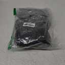 Magnetic Screen Door - Fits Door Opening 36 x 82 in, Actual Screen Size 38"x83", Hands Free Mesh Partition,Heavy Duty Curtain Keeps Bugs Out, Frame Hook & Loop, Pet and Kid Friendly (Polyester-Black)