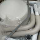 HOMENURSE T21 Bedside Commode Toilet, Portable Chair for Adults & Seniors