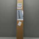 LazBlinds No Tools No Drill 1" Vinyl Mini Blinds, Cordless Blinds for Windows, Light Filtering Horizontal Window Blinds & Shades, 36" W x 36" H, White