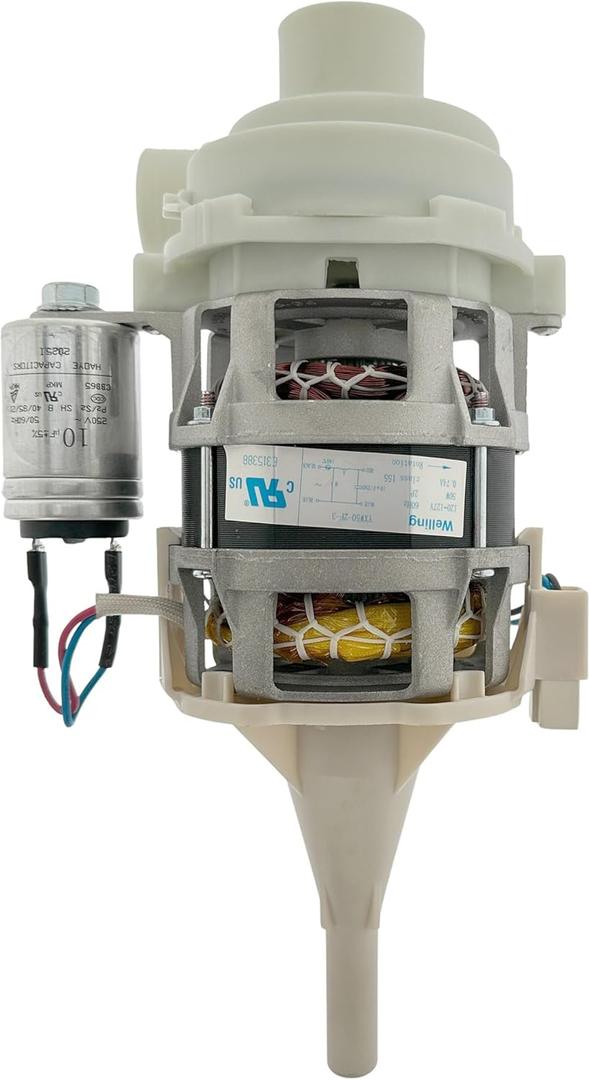 YXW50-2F-3 120V~127V 60Hz Dishwasher Circulation Pump Motor Assembly for Samsung DD82-01589A DD82-01380A