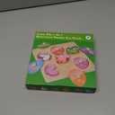 Pinkiwine Unicorn Wooden Peg Puzzles Montessori Educational Toys for Kids Toddlers Easter Basket Stuffers Gifts Unicorn Party Favors