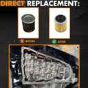RE0F10A RE0F10B JF011E Transmission Filter Oil Pan Gasket Kit 05191890AA Compatible with Jeep Nissan Dodge Mitsubishi Compass Patriot Rogue Sentra Lancer Outlander Caliber