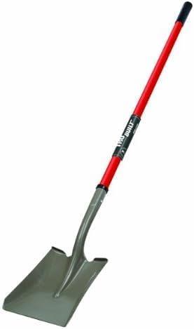 Truper Green Built Square-Point Shovel, 47-Inch Fiberglass Handle with 5-Inch Grip (Model PCL-FP / 31657)