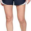 Under Armour Women's Play Up 3.0 Shorts, Size S, Navy Blue