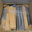 OCG 2 Tier Pull Out Cabinet Organizer (17"W x 21"D), Double Tier Slide out Wood Drawer Shelf, Pull Out Shelves for Base Cabinet Organization in Kitchen, Pantry, Bathroom