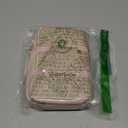 KITEVIUN Women RFID Blocking Small Bifold Wallet, Compact Cash Clutch with Zipper Coin Pocket, Glittery Butterfly Design, Credit Card Holder, Travel Purse with Tassel PURPLE