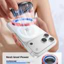 SUPERONE Dual-Side Magnetic Ring Holder, Ideal Gift Gym Phone Grip Kickstand with Cute Pattern for iPhone 17/16/15/14/13/12/ Series, Magsafe Case & Mag Car Mounts, Magnet Ring Included for All Phones