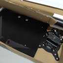 Single LCD Computer Monitor Free-Standing Desk Stand Mount Riser for 13 inch to 32 inch screen with Swivel, Height Adjustable, Rotation, Vesa Base Stand Holds One (1) Screen up to 77Lbs(HT05B-001)) (Black)