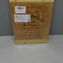 Kikcoin House Warming Gifts New Home - Bamboo Cutting Boards for Kitchen, Housewarming Gifts New Home Gift Idea for Women Men Homeowner, House Essentials for New Home, Large Cutting Board 13.8" X 9.8"