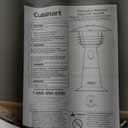 Cuisinart Portable Tabletop Patio Heater, 11,000 BTU Outdoor Propane Heater with Safety Tilt Switch and Adjustable Heat, Burner Screen Guard, 30 sq. Foot Heat Range, Gray