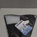 Soft Dog Cone Collar for Dogs After Surgery, Transparent Breathable Pet Recovery Collar for Large Medium Dogs, Adjustable Dog Cone Collar, Elizabethan Collar (XL, Black) (XL (Neck: 18.5-21.1"))