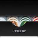 Keurig Slim Non-Rolling Storage Drawer, Coffee Pod Storage, Holds up to 24 Keurig K-Cup Pods, Black, Storage Drawer - 24ct, 9.2 x 3.3 x 12.2 inches