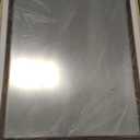 TheiaMo Walnut Wood Bathroom Mirrors for Wall Mounted, 40" x 30" Rectangle Rustic Wood Framed Wall Mirror, Decorative Farmhouse Mirror for Bathroom, Bedroom, Entryway, Horizontally/Vertically