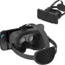 VR Headset for Nintendo Switch 2 (2025), Switch 2 Virtual Reality VR Glasses with Adjustable HD Lenses and Comfortable Head Strap, 3D Goggles for Switch 2 Accessories (All Black)