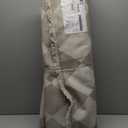 Nuloom Fringed Performance Meline Beige/Blue/Ivory, 2'8" x 7'10", Checkered, Soft and Cozy, High Traffic, Stain Resistant, Easy Clean, Durable Runner for Bedroom, Living Room, Dining, Den, Foyer