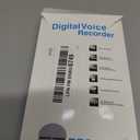 NekSide Voice Recorder with Playback - 64GB Digital Audio Recorder, HD Noise Cancelling Recorder Device, 1600H Voice Activated Recording for Classe/ Meeting/ Course