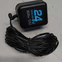 24V Doorbell Transformer, AC Adapter for All Ring Video Doorbell Versions, 16.4ft Doorbell Power Supply, Power Cable Compatible with Ring, Nest, Wyze, and Eufy Doorbells (Black)