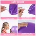 Grevosea 2 Pack Pilates Ball, 9 Inch Small Exercise Balls Workout Ball for Yoga Core Training Physical Therapy Stability Barre Stretching Grey and Purple