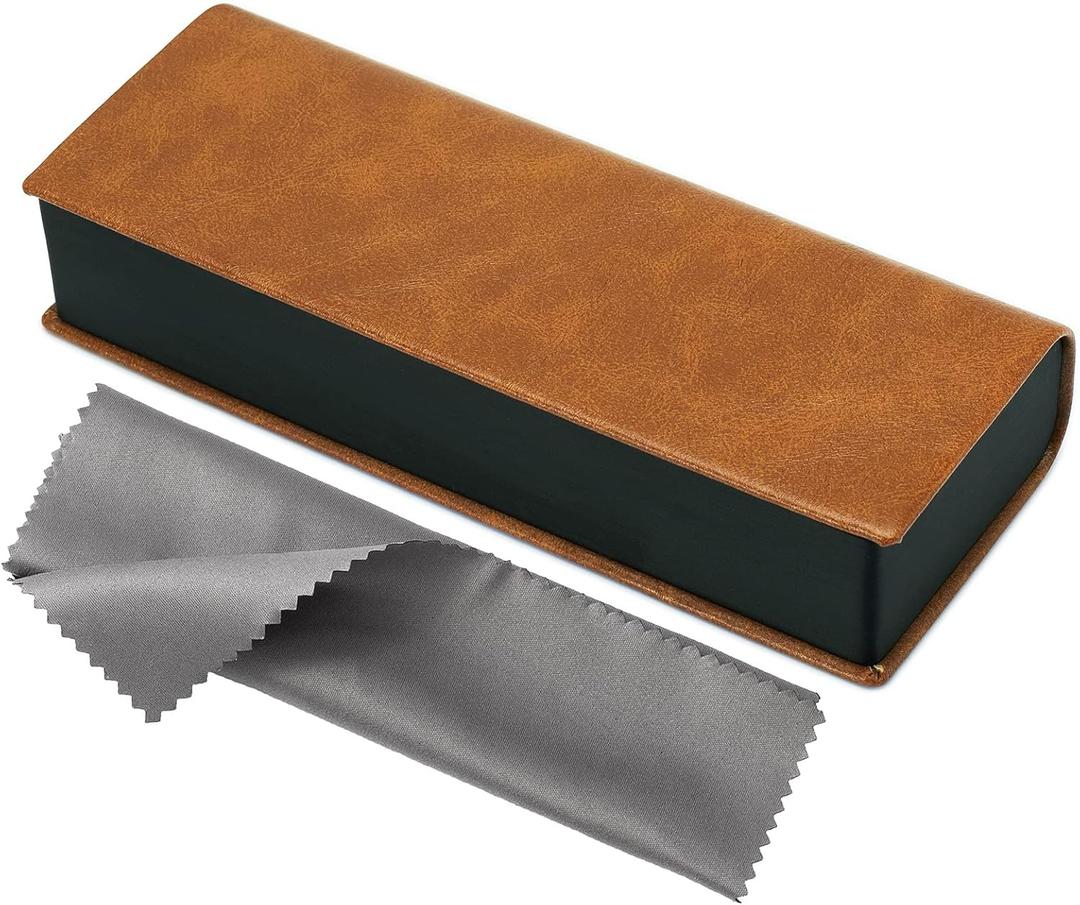 Vemiss Hard Shell Eyeglass Cases, Lightweight Portable Glasses Case for Women Men