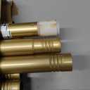 1 Diameter Curtain Rods Itself is 30 to144 inch 1 Pack Fit 30-142 inch, 66 to 120 inch Window with Heavy Duty Adjustable Rod Gold Curtain Splicing Metal Extra Long Curtain Rod for Windows