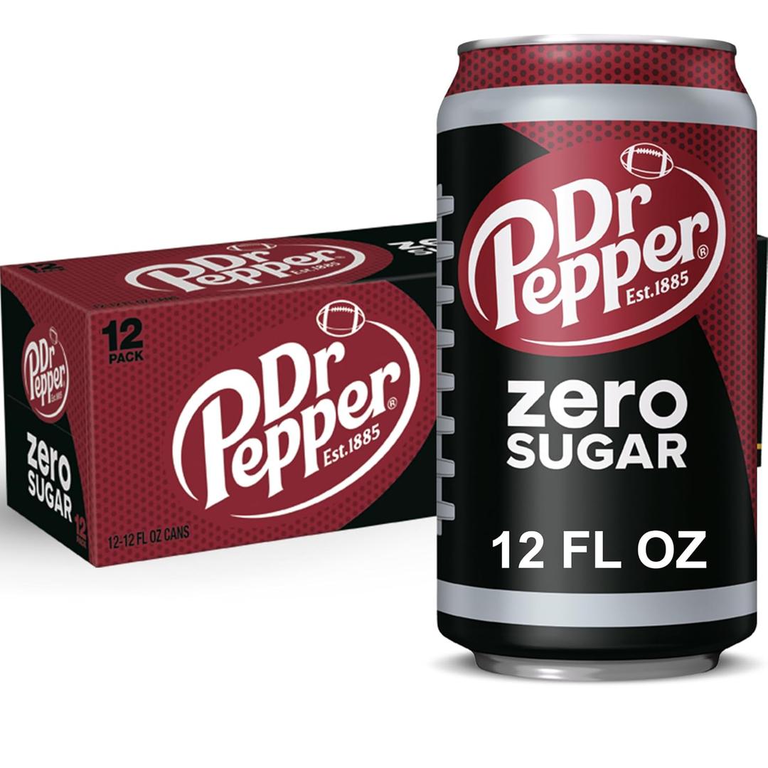 Dr Pepper, Zero Sugar, 12 Ounce, 12 Count (EXP 01/04/27)